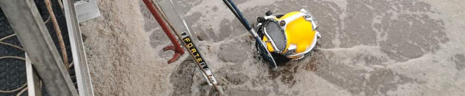 Nurkowanie w ściekach na Oczyszczalni Ścieków Kujawy